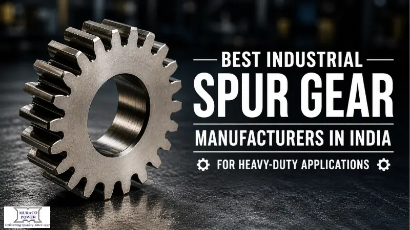 Best Industrial Spur Gear Manufacturers in India for Heavy-Duty Applications