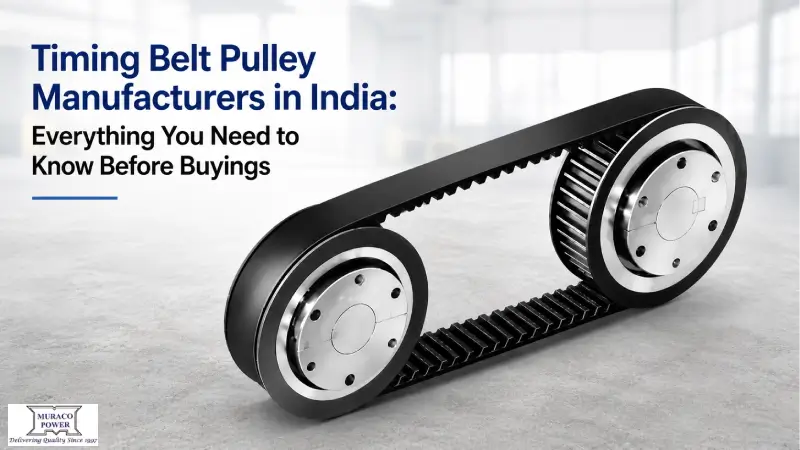 Timing Belt Pulley Manufacturers in India: Everything You Need to Know Before Buying