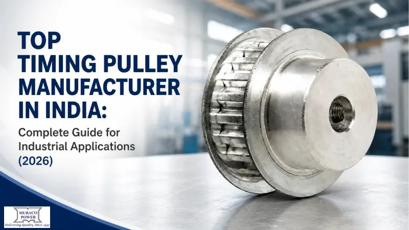 Top Timing Pulley Manufacturer in India: Complete Guide for Industrial Applications (2026)