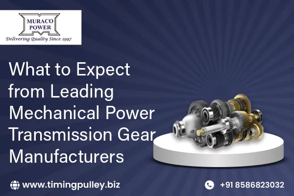 What to Expect from Leading Mechanical Power Transmission Gear Manufacturers